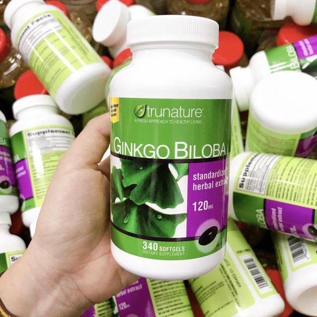 Viên Uống Bổ Não Trunature Ginkgo Biloba 340 Viên Mỹ tại vaniaspa