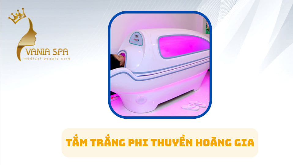 dịch vụ tắm trắng phi thuyền tại vania spa